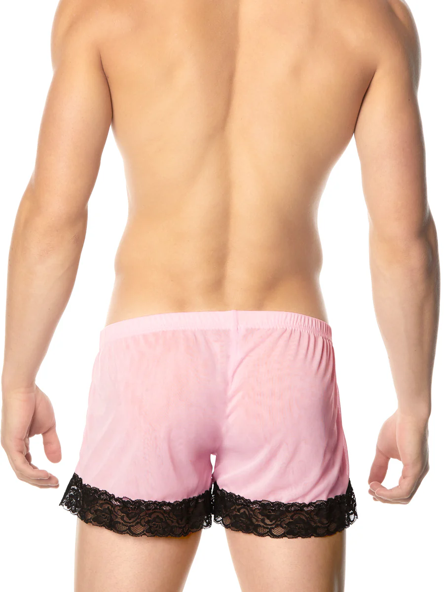 Sheer Lace Shorts - Image 2