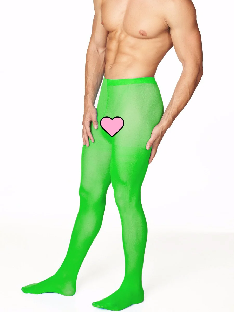 Pop of Color Nylon Pantyhose - Image 4