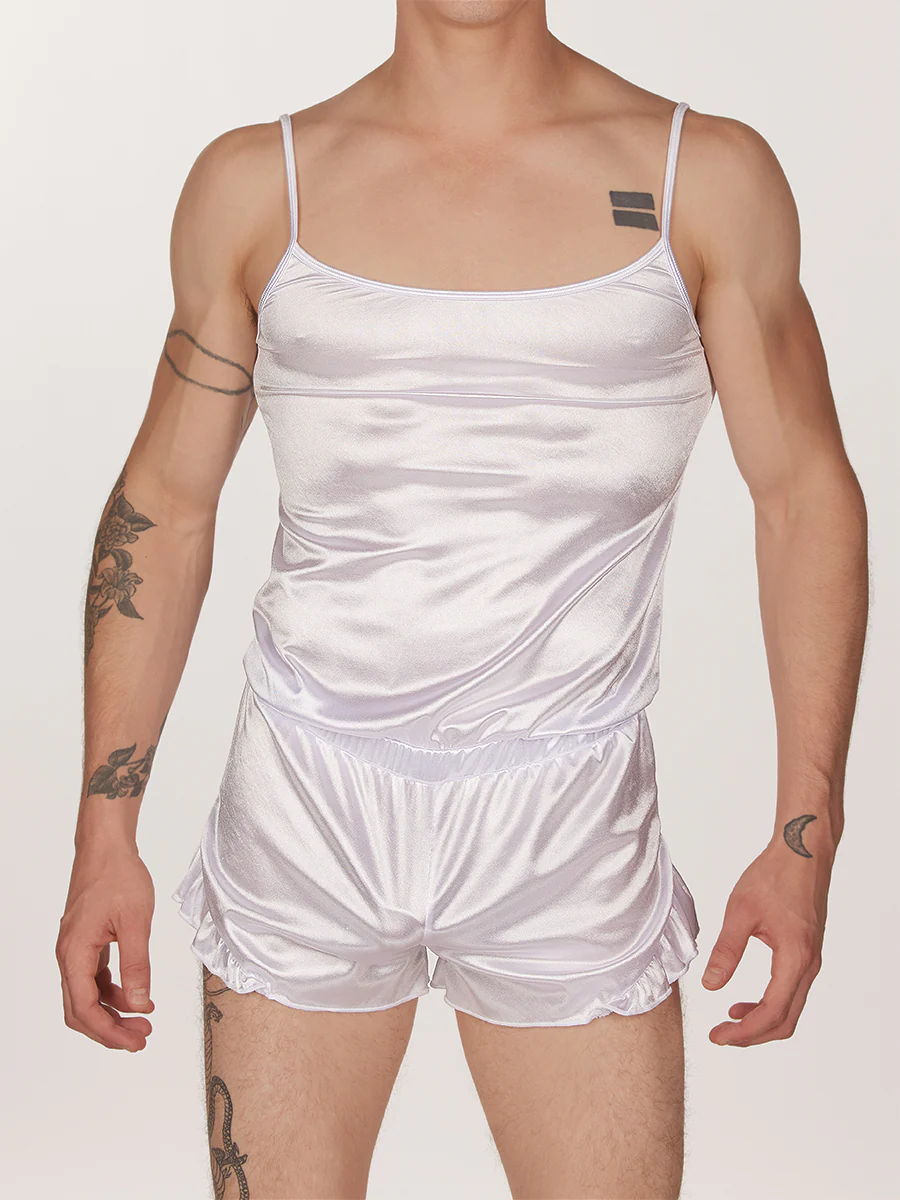 Couture Satin Romper - Image 2