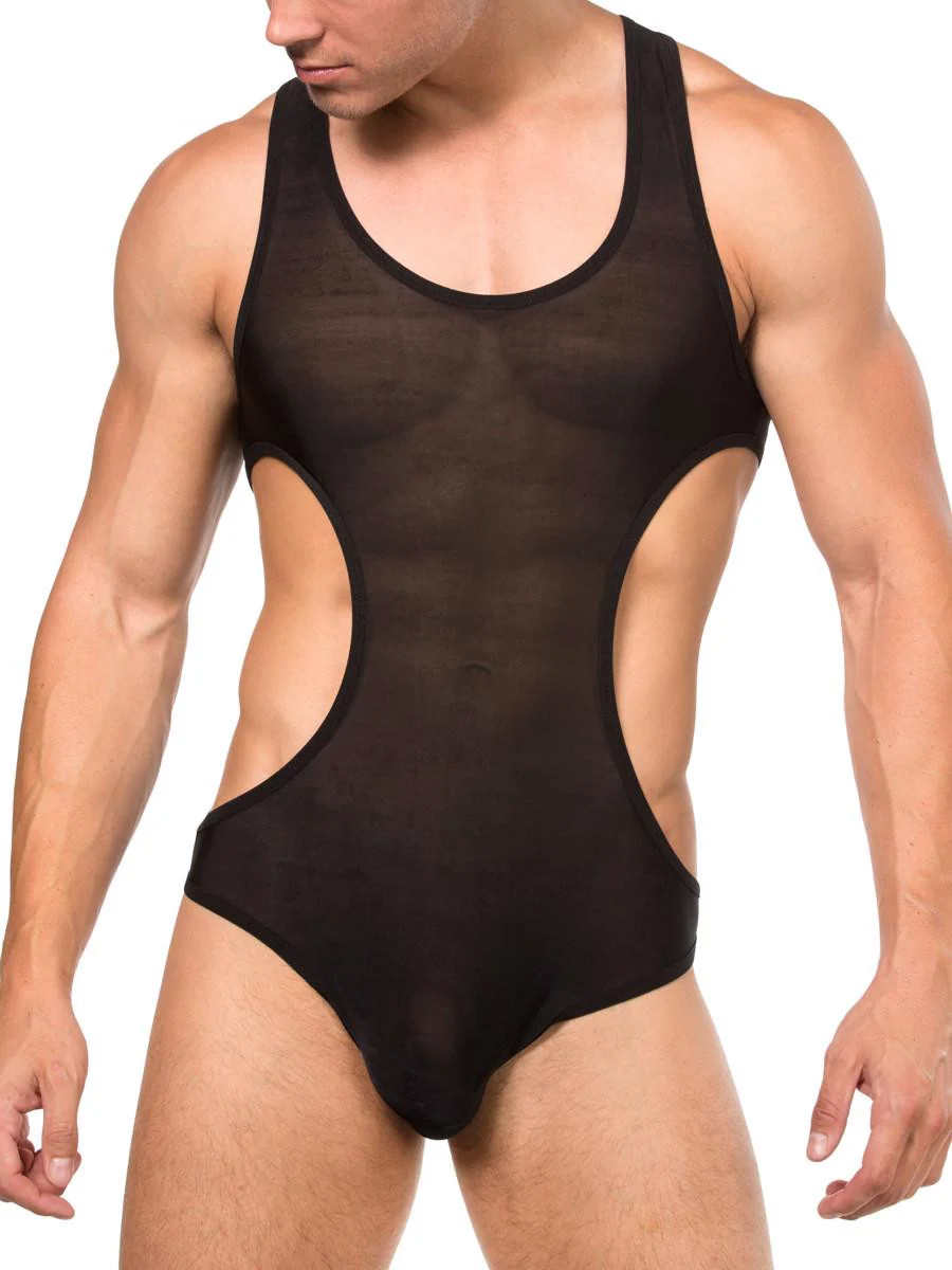 Cutaway Mesh Bodysuit - Image 2