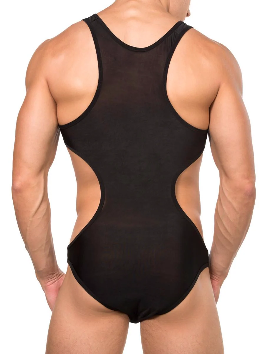 Cutaway Mesh Bodysuit - Image 3