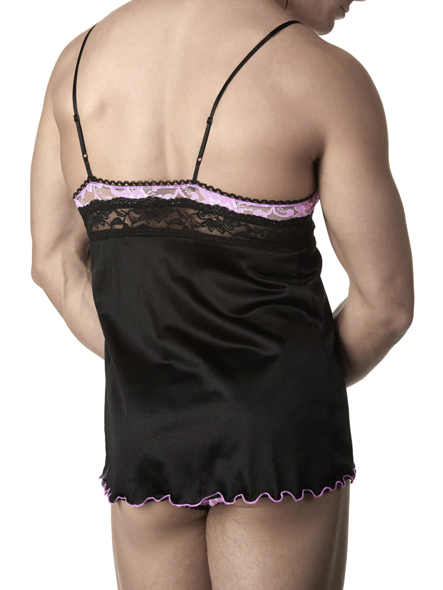 Orchid Babydoll and Panty Set - Image 2