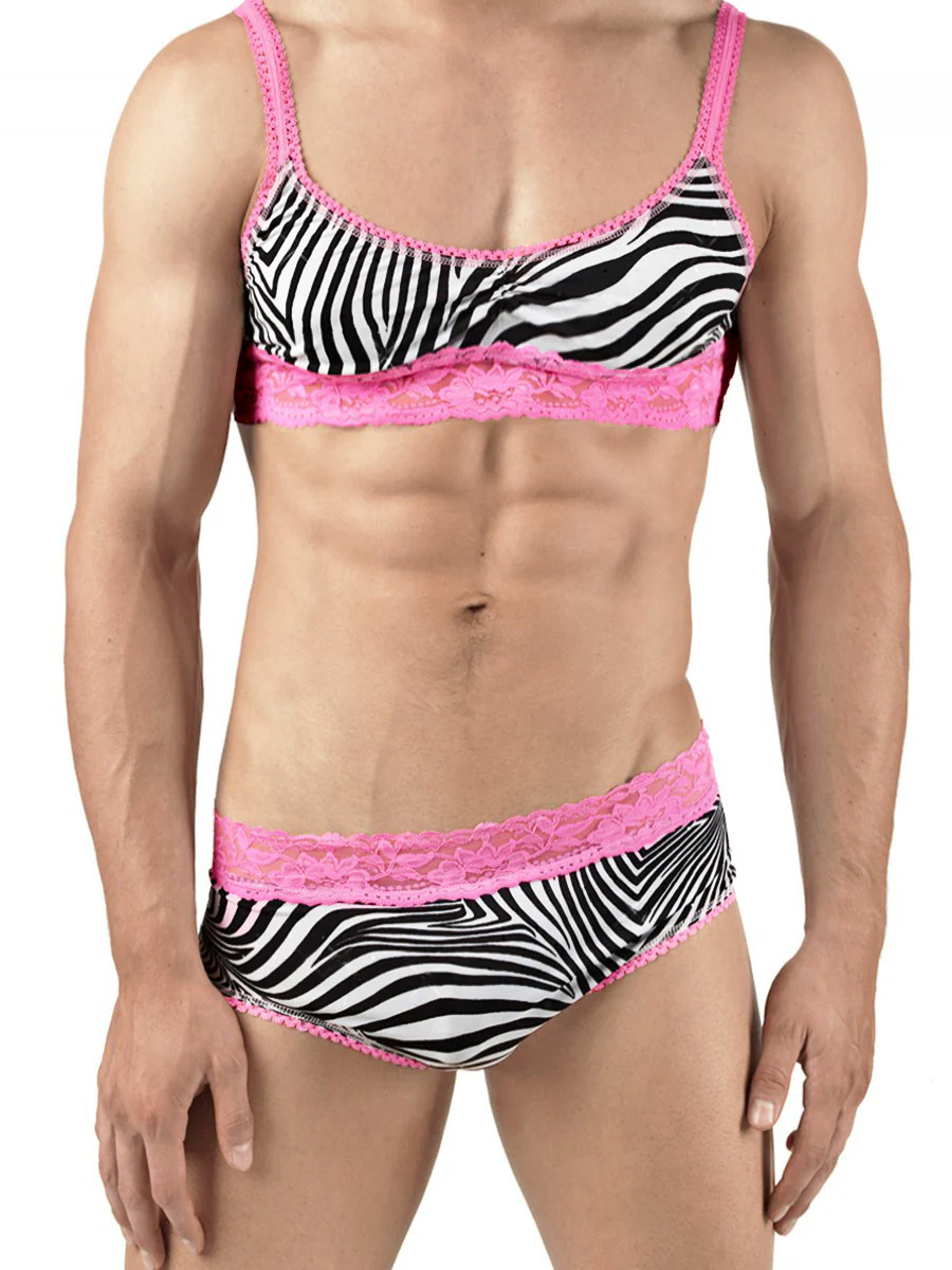Peek a Zebra Bra