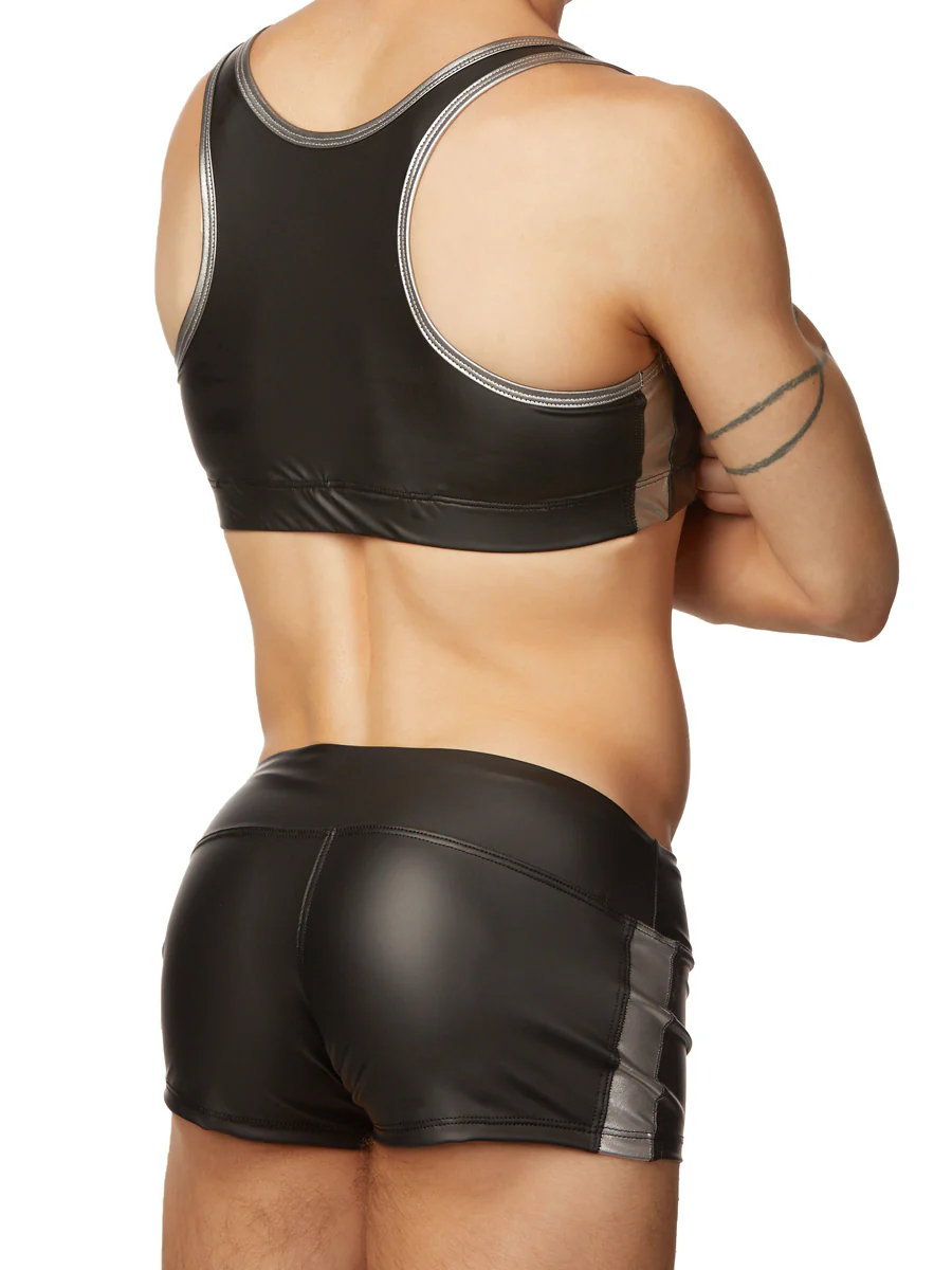 Faux Rubber Racer Bra - Image 2