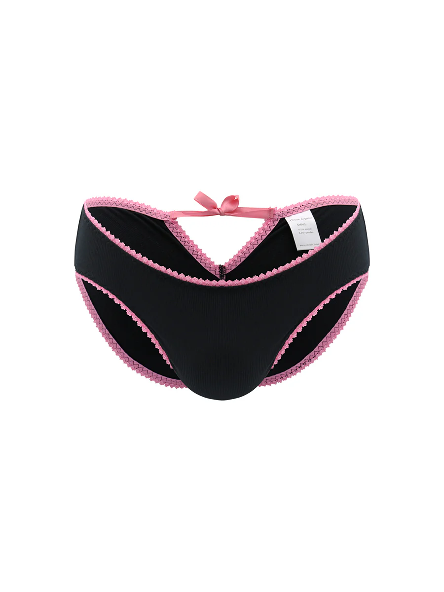 Everyday Ribbed Keyhole Panty - Image 5