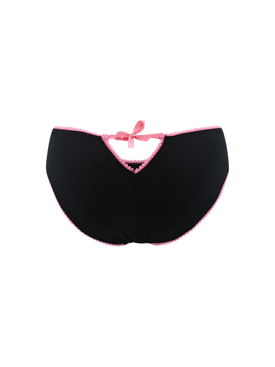 Everyday Ribbed Keyhole Panty - Image 6