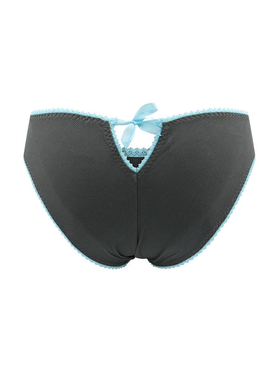 Everyday Ribbed Keyhole Panty - Image 6