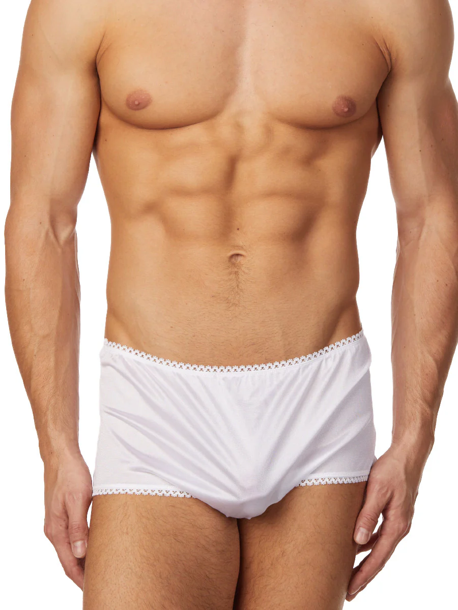 Satin High Waist Tricot Panty
