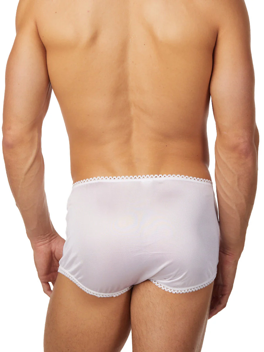 Satin High Waist Tricot Panty - Image 2