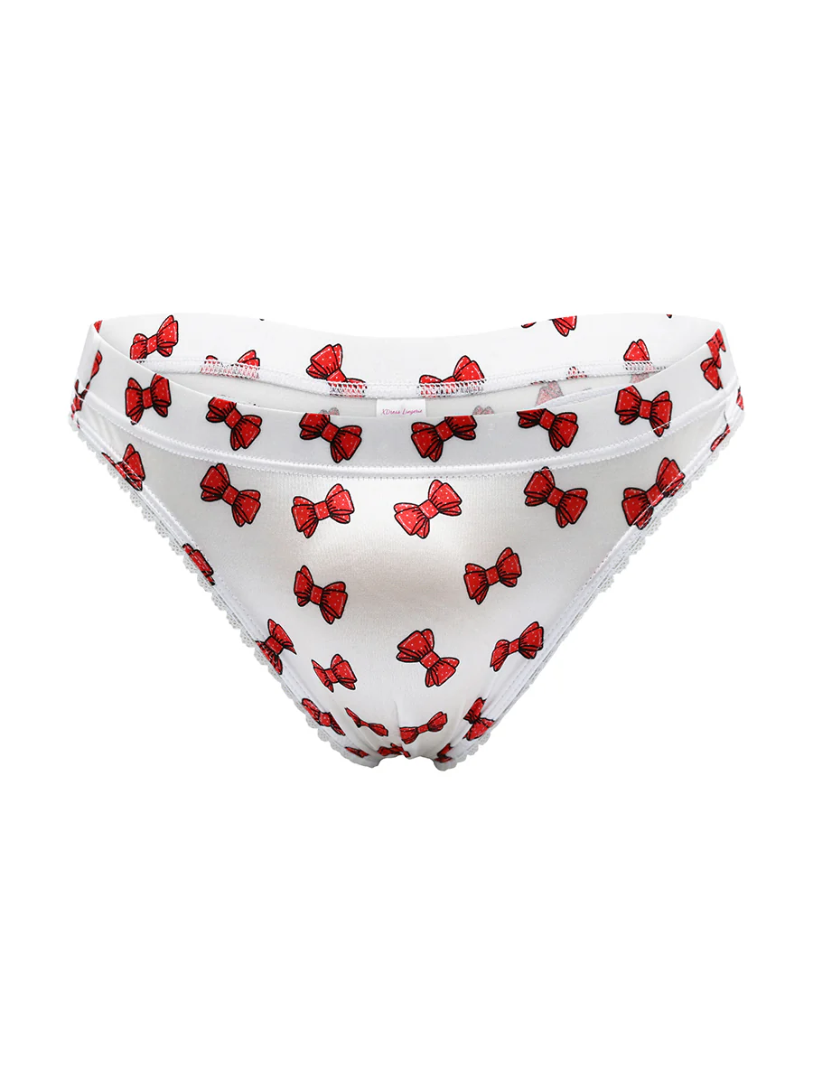 Luxe Satin Modern Thong - Image 4
