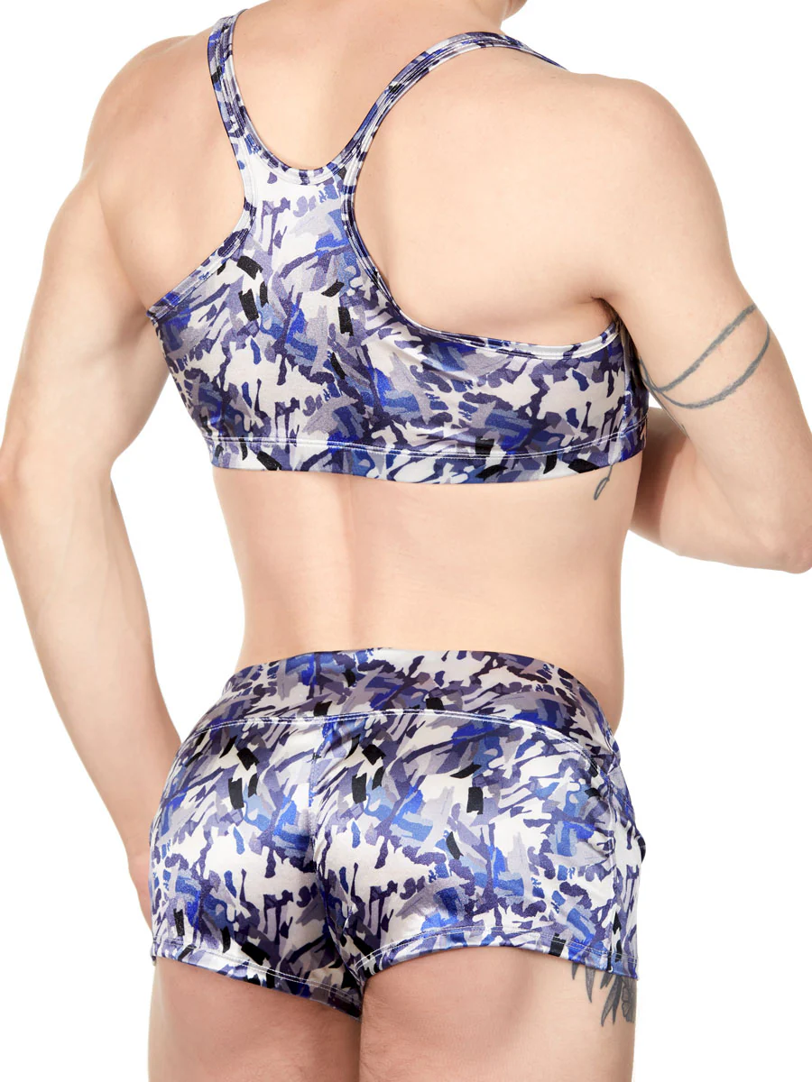 Satin Print Bralette - Image 3