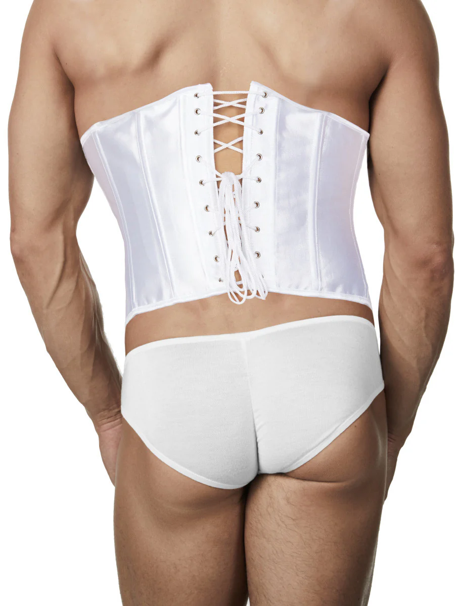 Satin Zipper Corset - Image 2