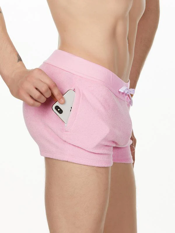 Terry Gym Zip Shorts - Image 4