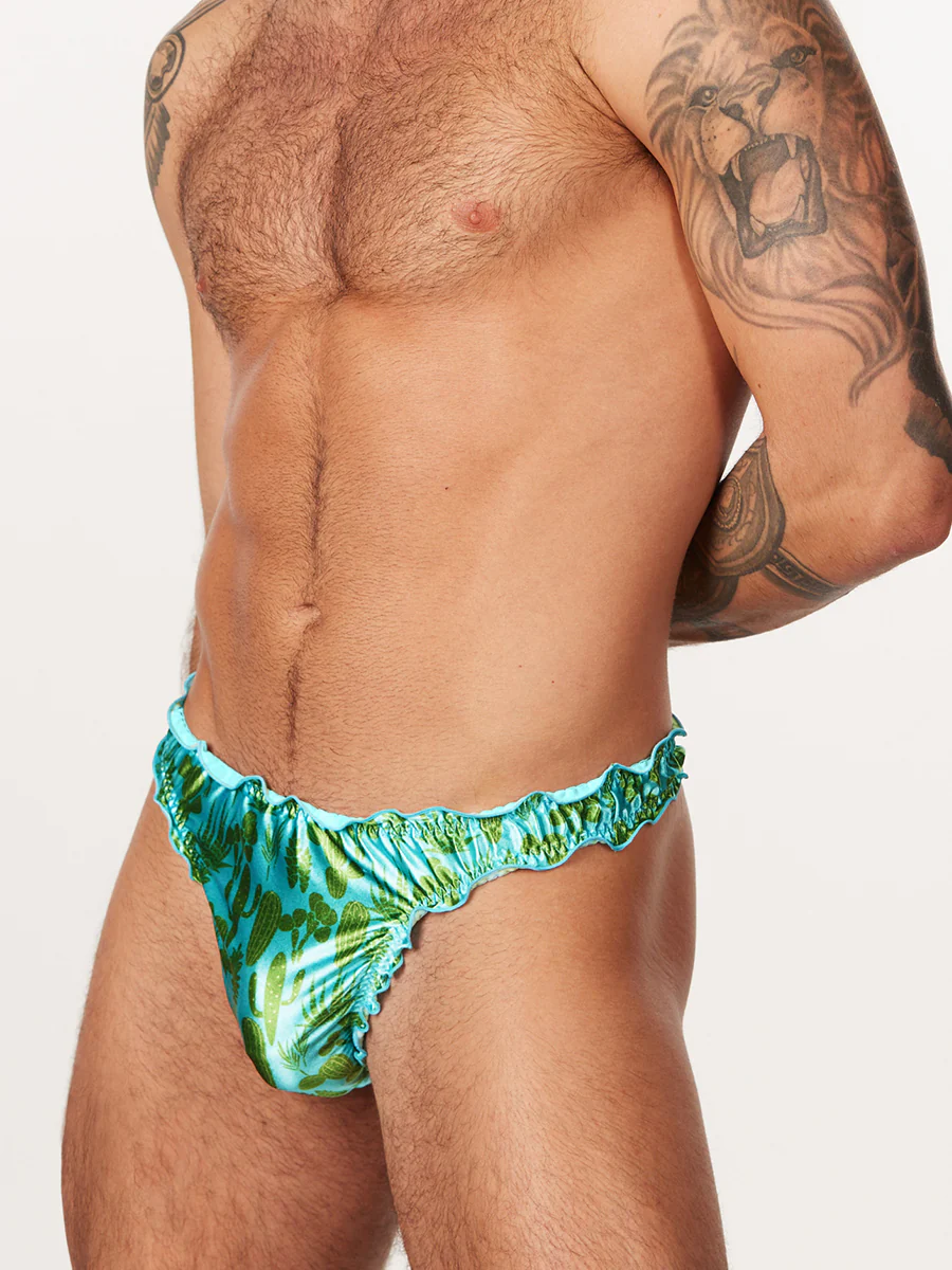 Cactus Satin Thong - Image 3