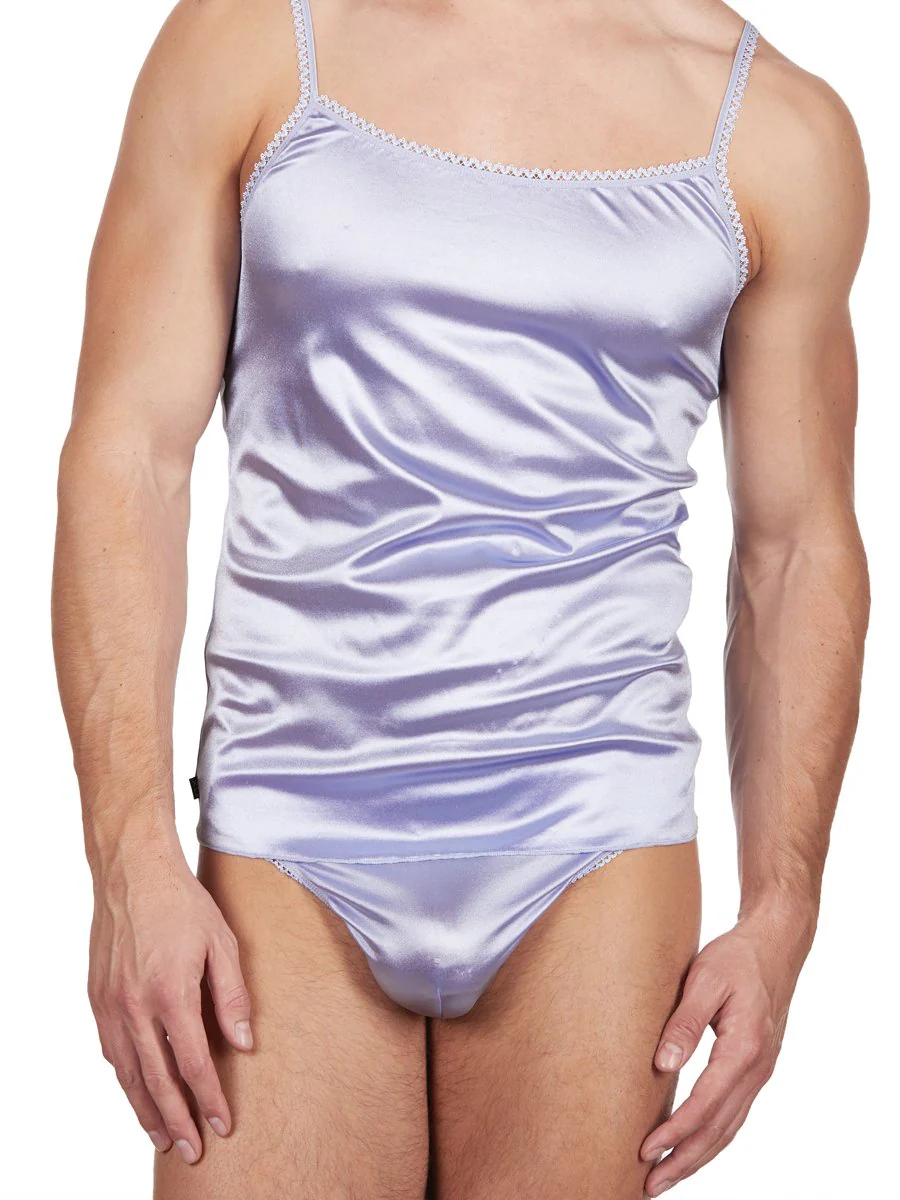 Satin Cami & Thong Set - Image 2