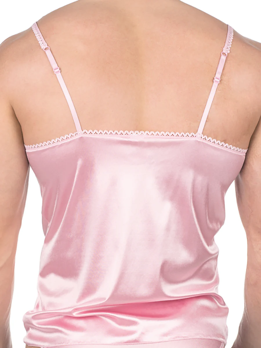 Satin Cami & Thong Set - Image 4