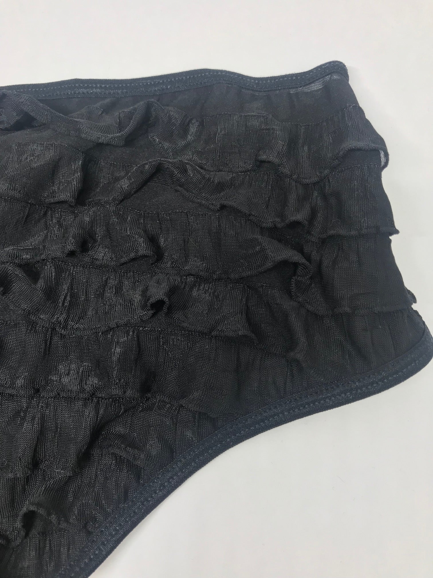 Black Ruffle Panty - Image 2