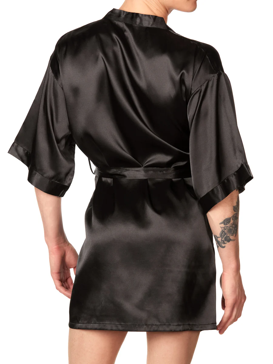 Men's Satin Robe - Image 2