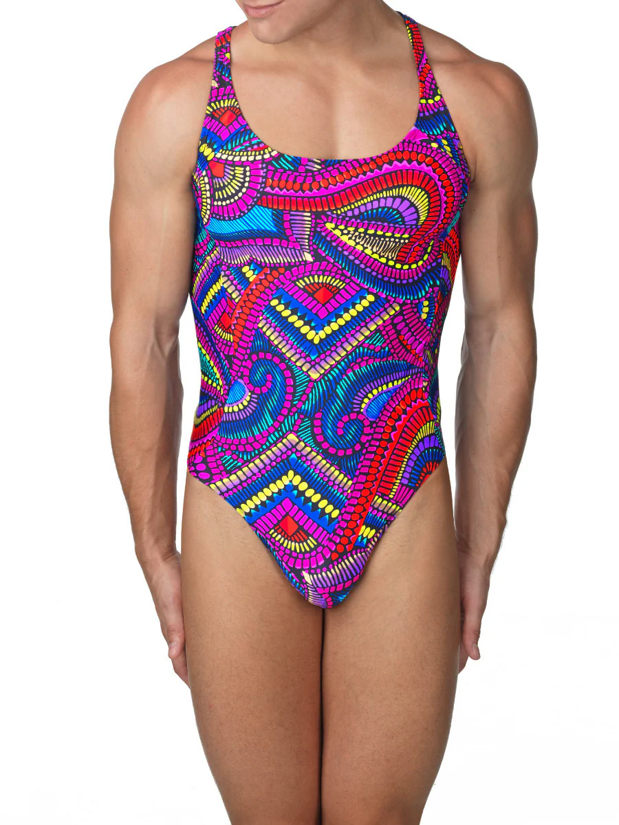 Vintage Mosaic Swimsuit